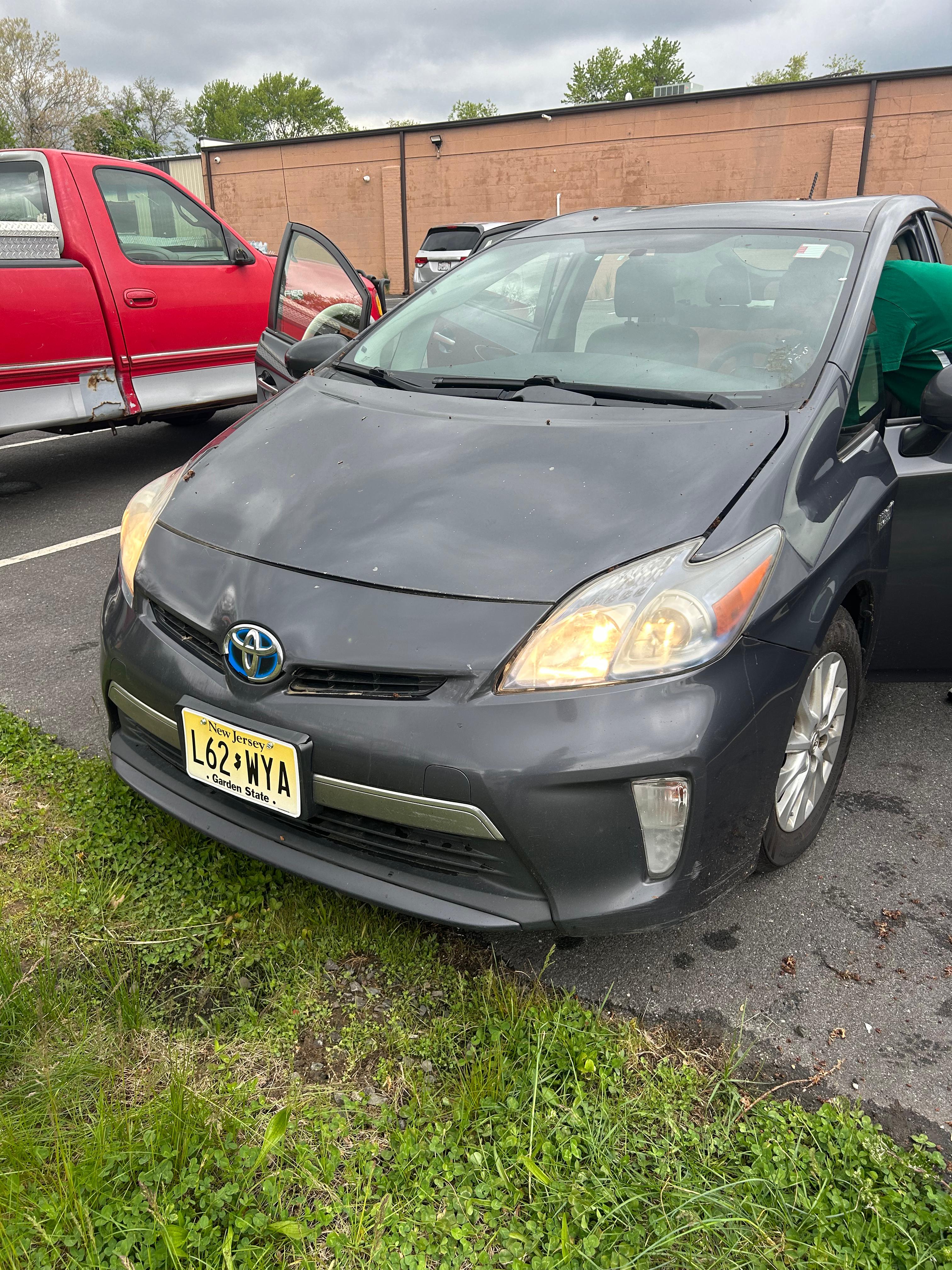 2012 TOYOTA Prius V Gray available for long-term rental